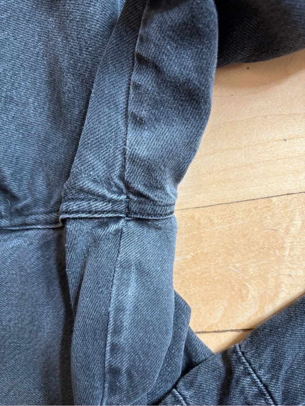 We The Free Good Luck Mid-rise Barrel Jeans 31 - Washed Black - Picture 3 of 7